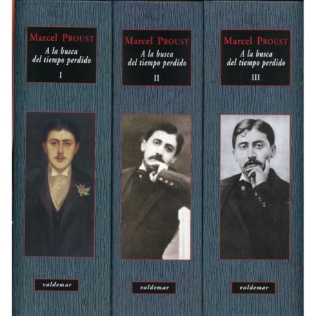 ESTUCHE A LA BUSCA DEL TIEMPO PERDIDO Vol. I, II Y III