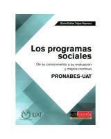 PROGRAMAS SOCIALES LOS. DE SU CONOCIMIENTO A SU EVALUACIÓN Y MEJORA CONTINUA