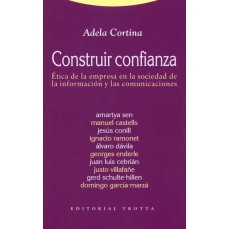 CONSTRUIR CONFIANZA ÉTICA DE LA EMPRESA