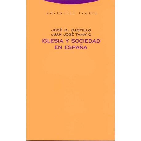 IGLESIA Y SOCIEDAD EN ESPAÑA