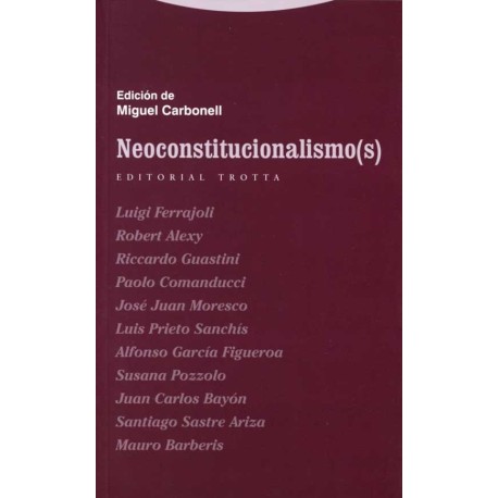 NEOCONSTITUCIONALISMO(S)