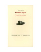 AMOR NEGRO EL. POESÍA DEL BARRIO FRANCÉS