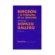 BERGSON Y EL PROBLEMA DE LA CREACIÓN