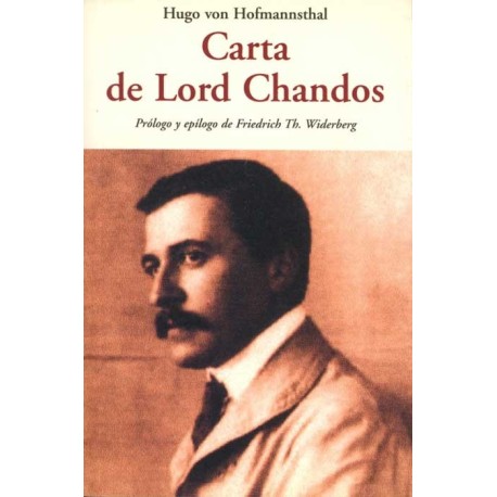 CARTA DE LORD CHANDOS