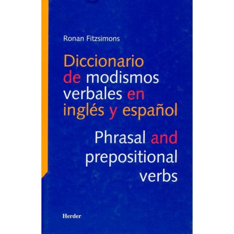 DICCIONARIO DE MODISMOS VERBALES EN INGL