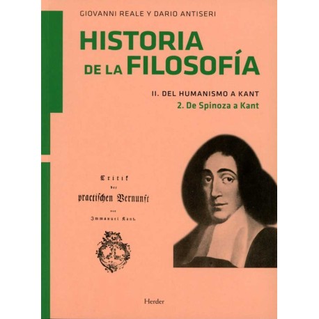 HISTORIA DE LA FILOSOFÍA II DEL HUMANISMO A KANT 2 DE SPINOZA A KANT