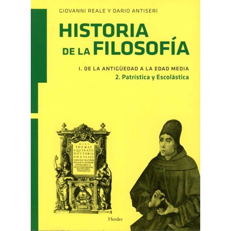 HISTORIA DE LA FILOSOFÍA I DE LA ANTIGUEDAD A LA EDAD MEDIA 2 PATRÍSTICA Y ESCOLÁSICA