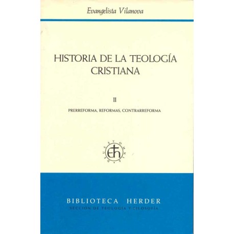 HISTORIA DE LA TEOLOGIA CRISTIANA T. 2 RCA