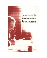 INTRODUCCIÓN A GADAMER