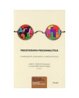 PSICOTERAPIA PSICOANALÍTICA INVESTIGACIÓN EVALUACIÓN Y PRÁCTICA CLÍNICA