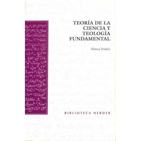 TEORIA DE LA CIENCIA Y TEOLOGIA FUNDAMENTAL