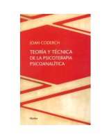 TEORÍA Y TÉCNICA DE LA PSICOTERAPIA PSICOLOGICA