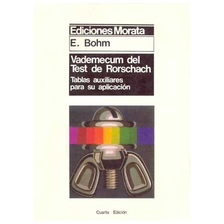 VADEMECUM DEL TEST DE RORSCHACH TABLAS AUXILIARES PARA SU APLICACIÓN