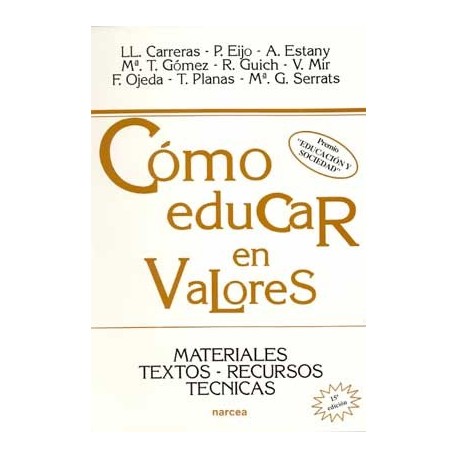 COMO EDUCAR EN VALORES: MATERIALES