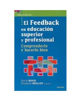 FEEDBACK EN EDUCACIÓN SUPERIOR Y PROFESIONAL COMPRENDERLO Y HACERLO BIEN