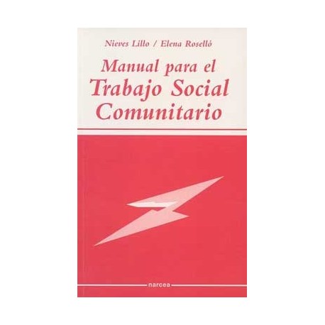 MANUAL PARA EL TRABAJO SOCIAL COMUNITARIO