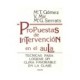 PROPUESTAS DE INTERVENCION EN EL AULA