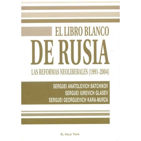 LIBRO BLANCO DE RUSIA, EL