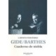 GIDE/BARTHES: CUADERNO DE GUERRA