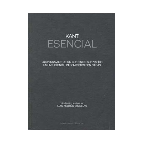 KANT: LOS PENSAMIENTOS SIN CONTENIDOS SON VACIOS LAS INSTITU