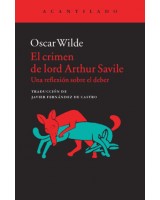 CRIMEN DE LORD ARTHUR SAVILE, EL. UNA RE