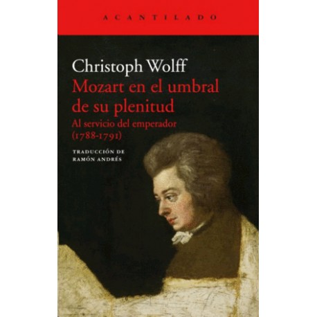 MOZART EN EL UMBRAL DE SU PLENITUD