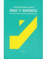 UNO Y DISTINTO. ESTUDIOS SOBRE LOCURA E INDIVIDUACION