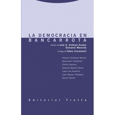 DEMOCRACIA EN BANCARROTA LA