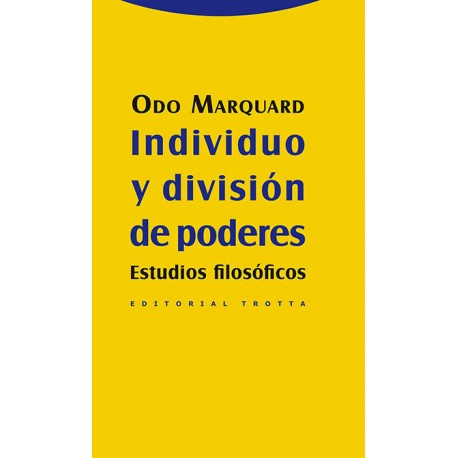 INDIVIDUO Y DIVISIÓN DE PODERES  ESTUDIOS FILOSÓFICOS