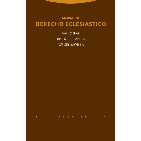 MANUAL DE DERECHO ECLESÍASTICO