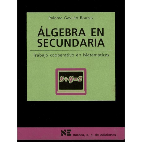 ÁLGEBRA EN SECUNDARIA TRABAJO COOPERATIVO EN MATEMÁTICAS