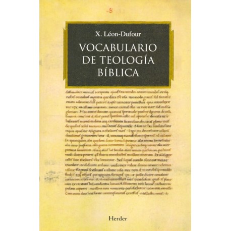 VOCABULARIO DE TEOLOGÍA BÍBLICA