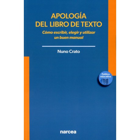 APOLOGÍA DEL LIBRO DE TEXTO