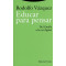 EDUCAR PARA PENSAR